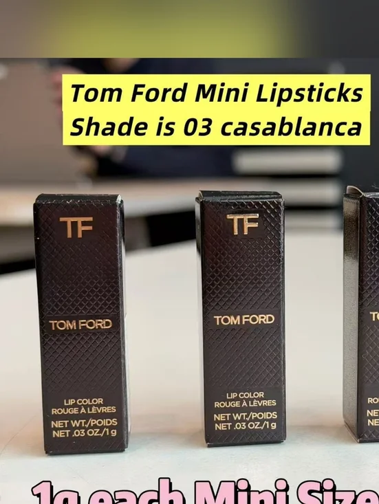 Tom Ford Mini Lipstick - Shade 03 Casablanca (Pink-Nude) - Picture 2 of 3